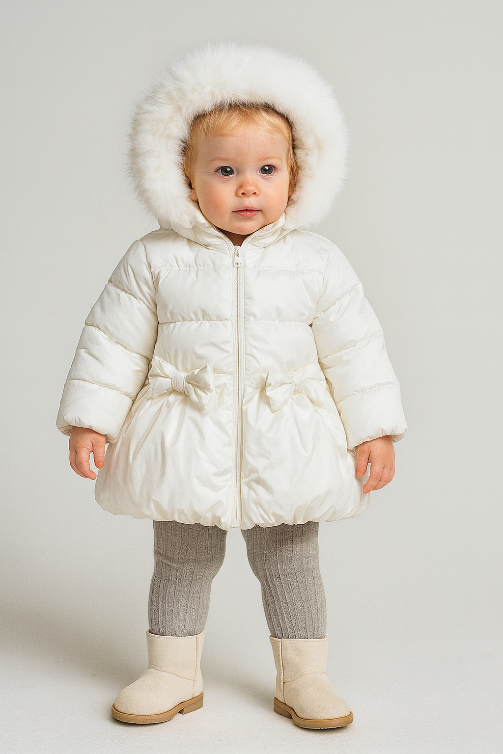 ❄️👶 Piumino FUN&FUN “White Princess”