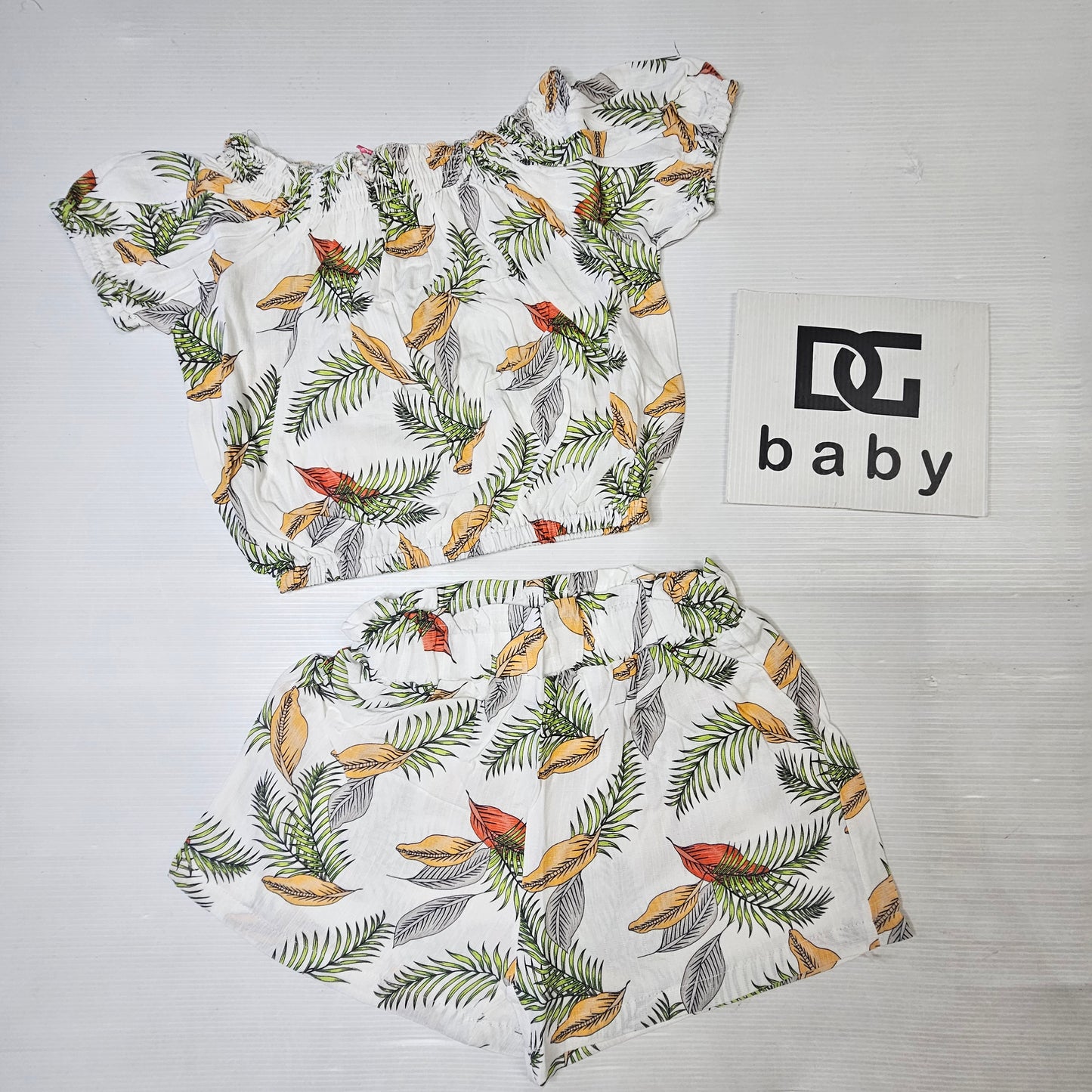 Completo Bambina Tropical Summer
