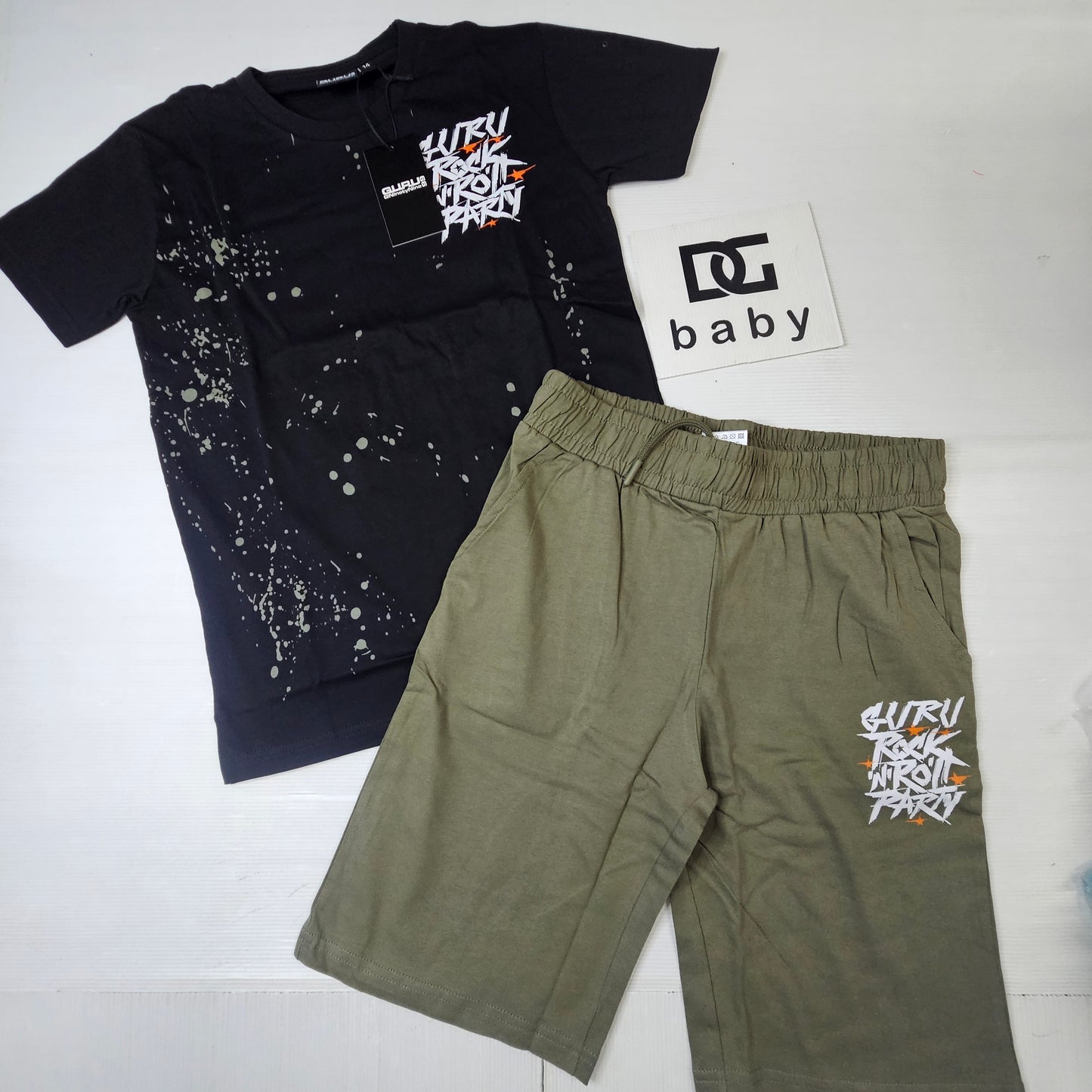 Completo Sportivo Ragazzo T-Shirt e Bermuda Urban