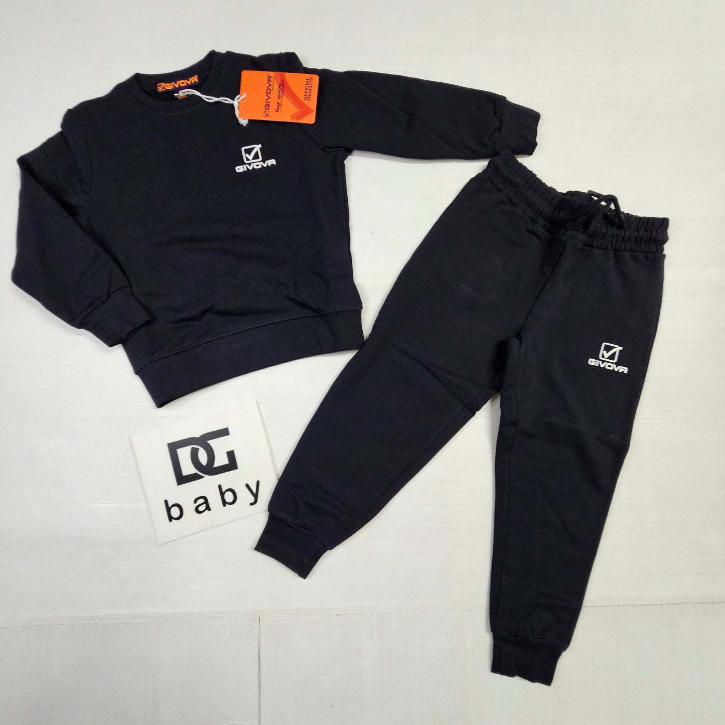 🧸 Tuta unisex.colore blu Basic.  “Logo” – GIVOVA