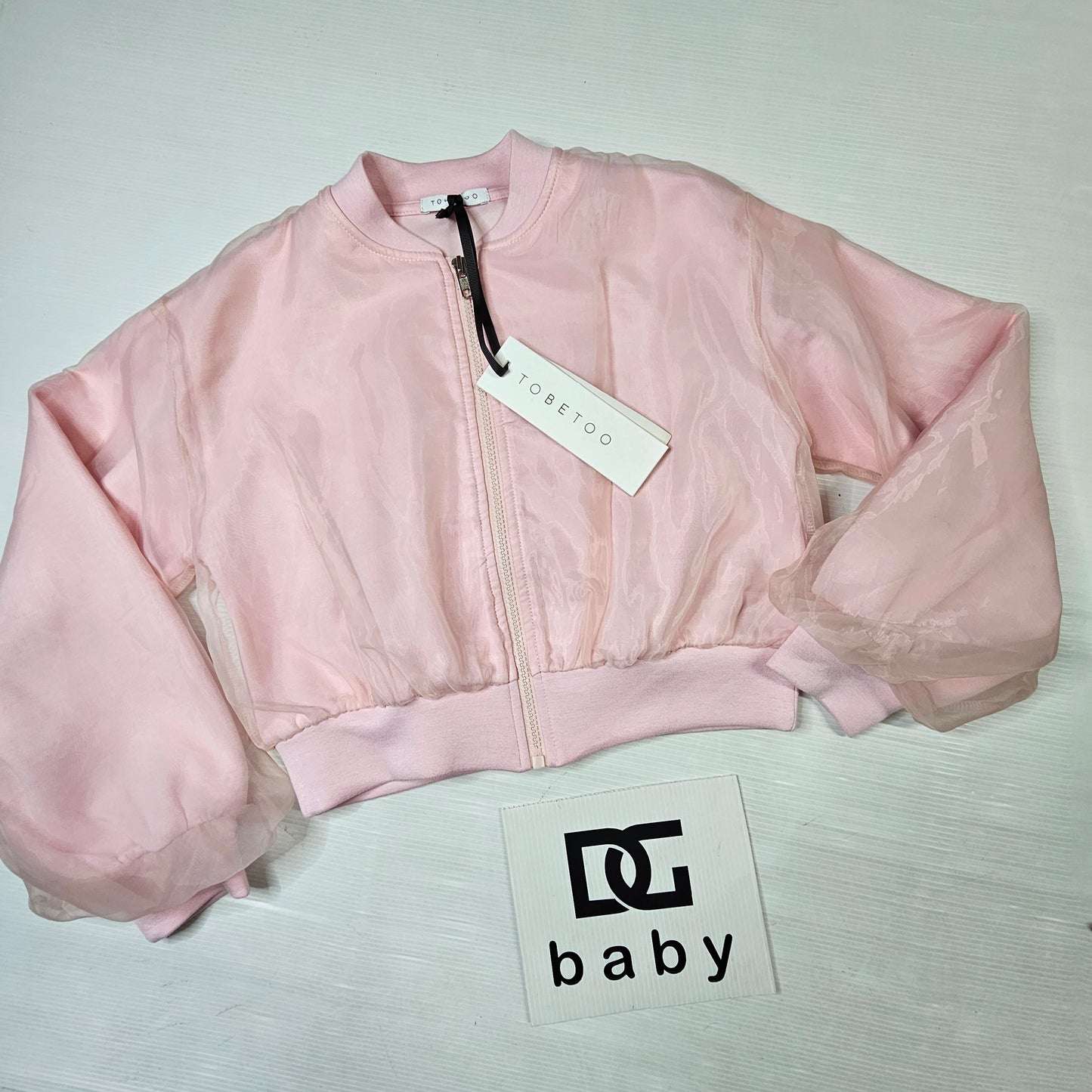 Completo bambina rosa con bomber e pantalone – TOBETOO