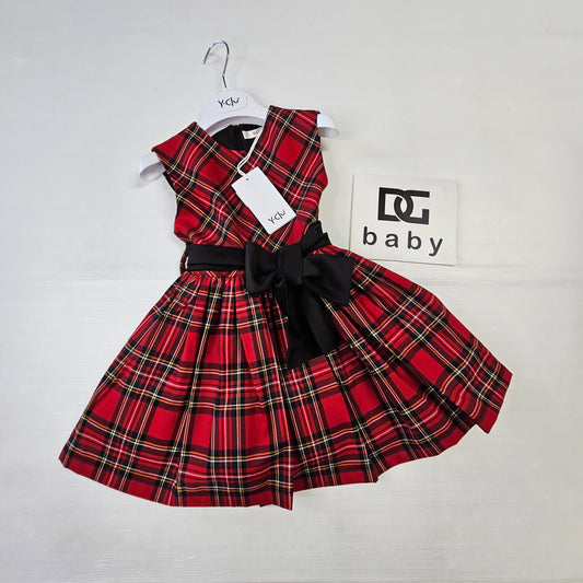 🎀 Abito Tartan Fiocco Y-CLÙ 🎀
