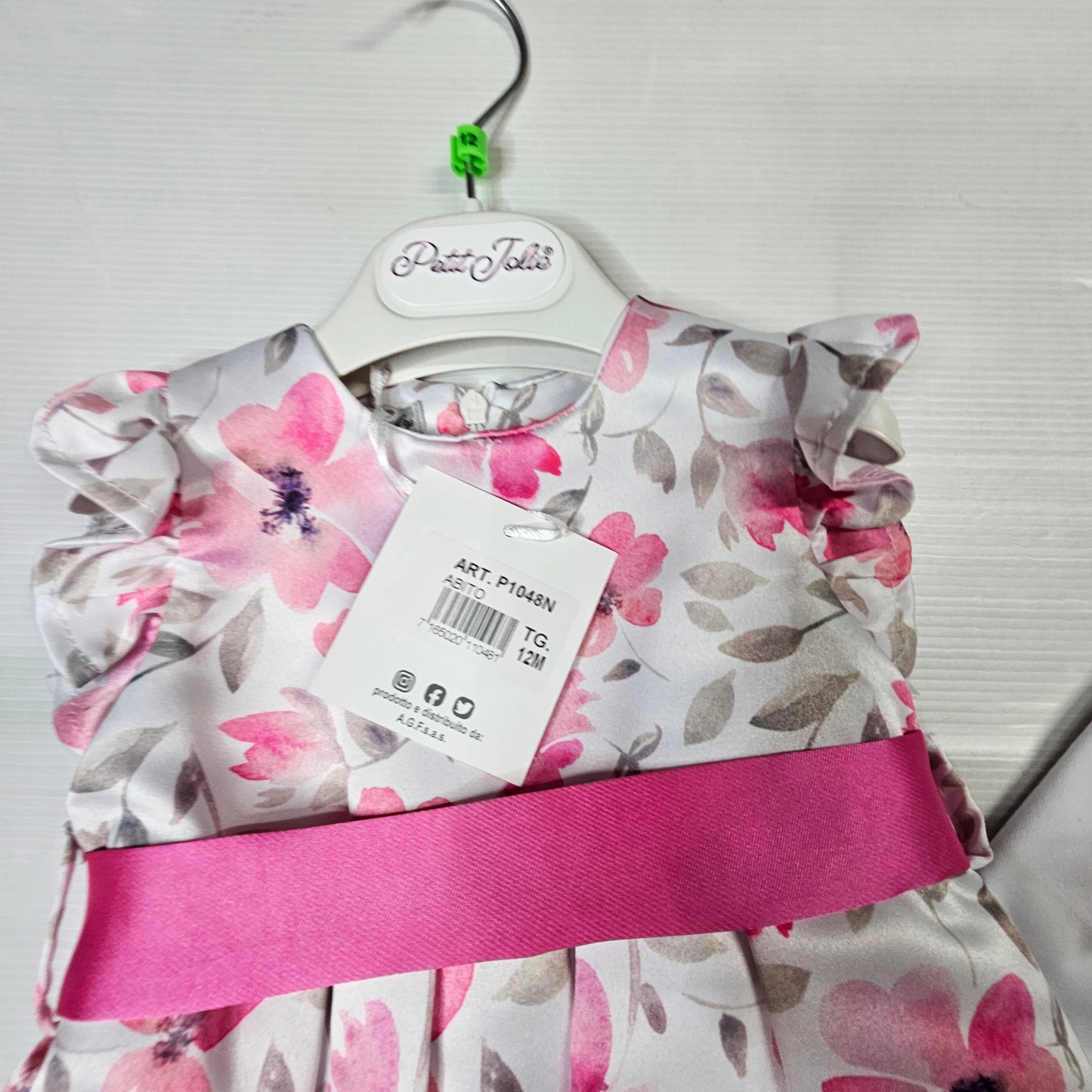 Abito “Peonia Chic”  P1048N🌸