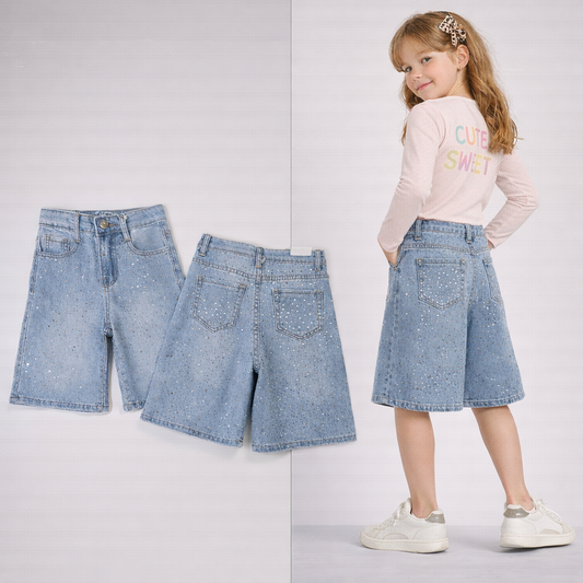 👖 Bermuda Bambina Denim Stella
