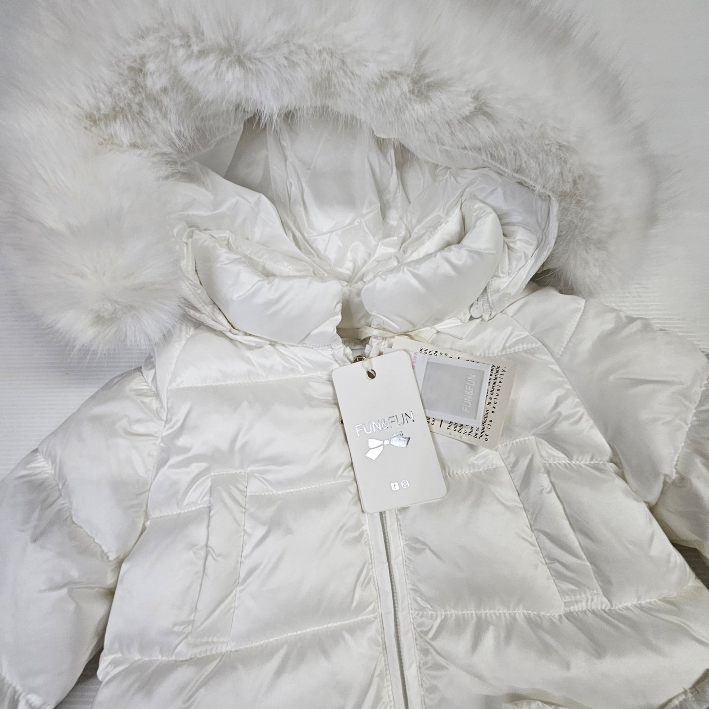 ❄️👶 Piumino FUN&FUN “White Princess”
