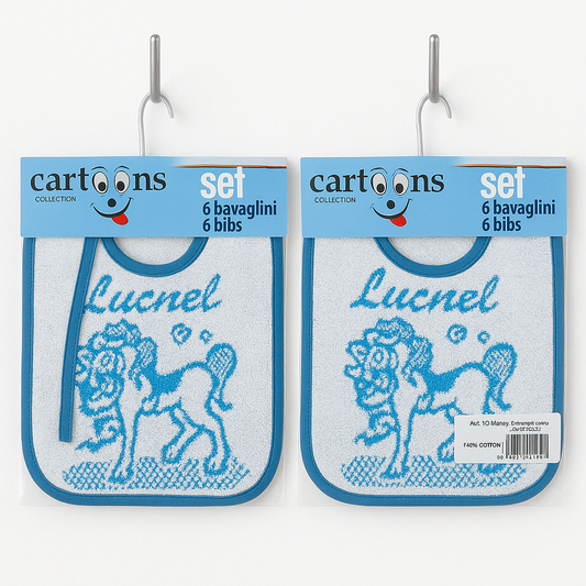 BAVETTE spugna 10 CARTOONS