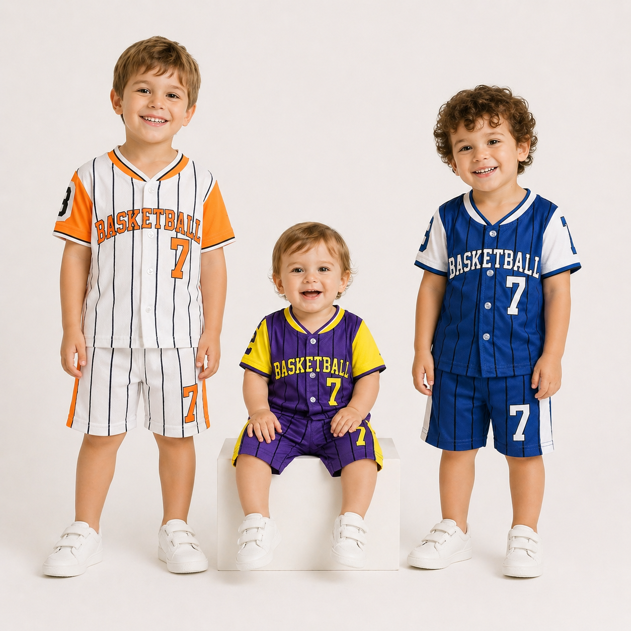 Completo bimbo basket sport 7