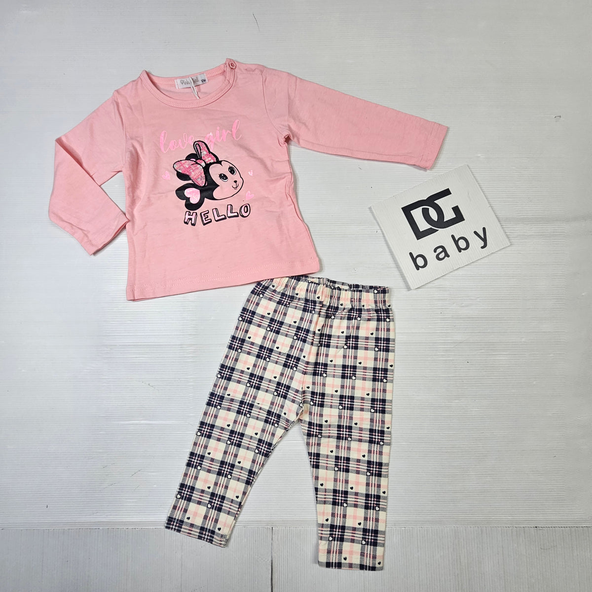 Completo Neonata Love Girl