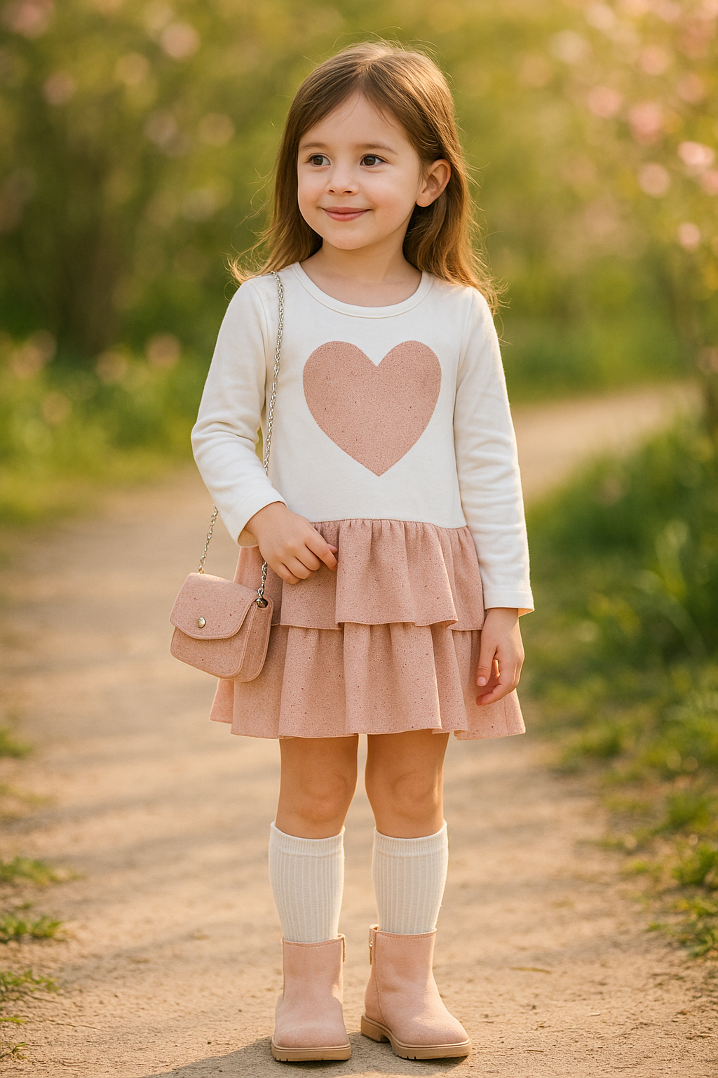 Vestitino bambina HEART