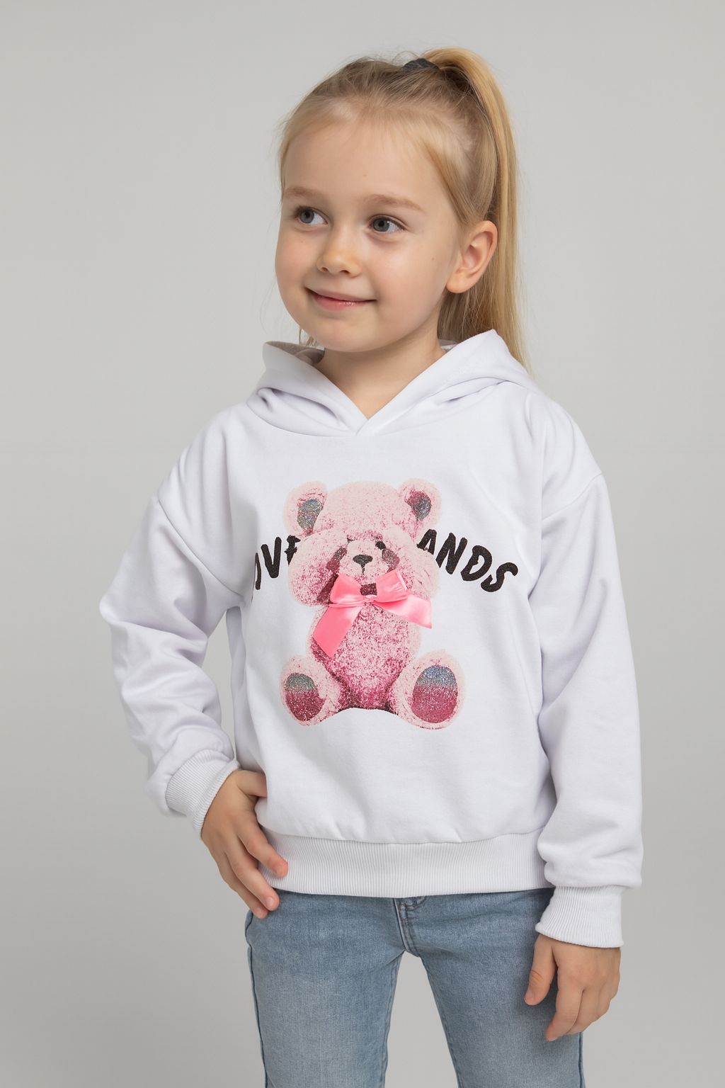 felpa cappuccio TEDDY