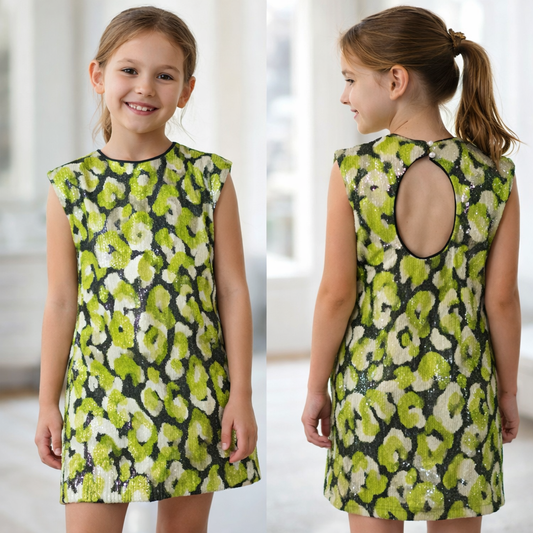 Vestito bambina fantasia con paillettes – YCLU