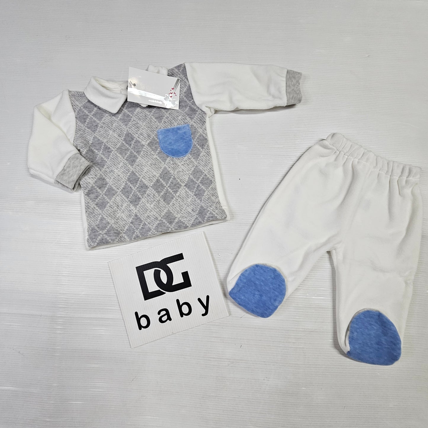 🍼 Completo ciniglia “Taschi” – La Margherita – Art. 41072