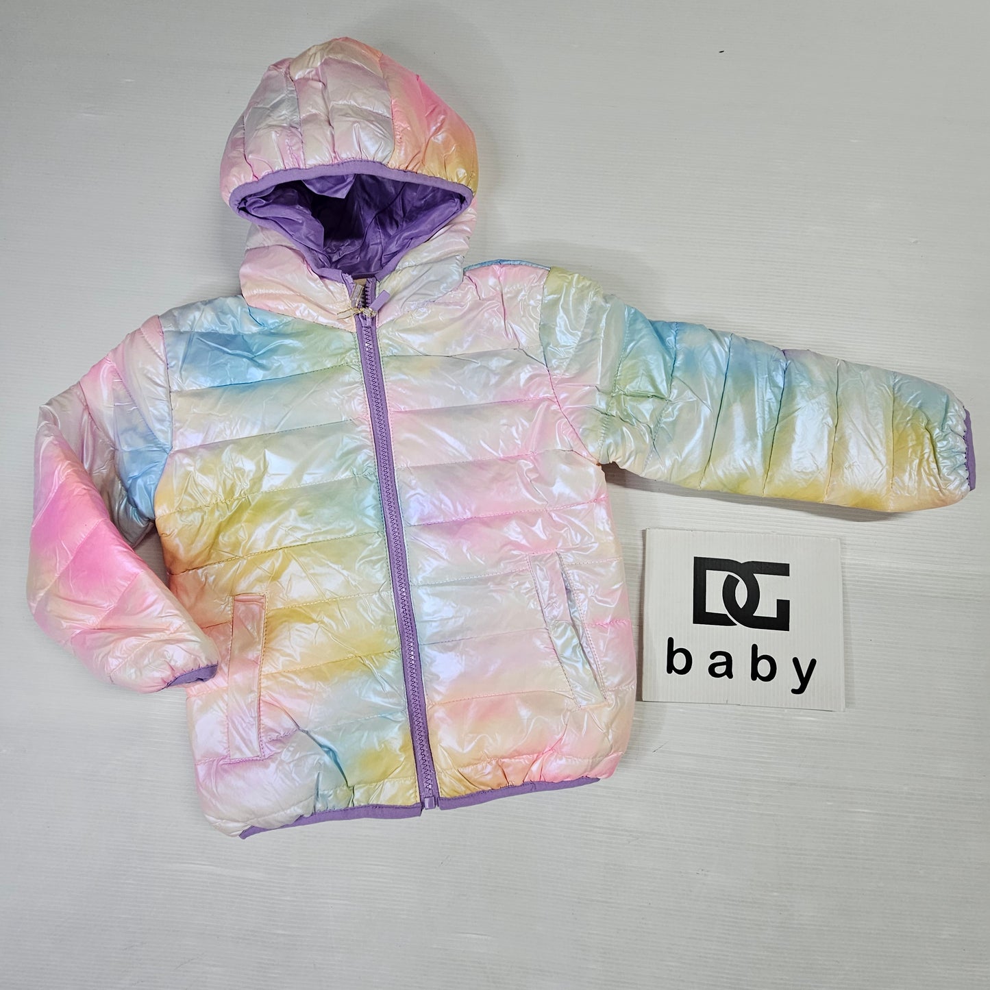 🌈 Piumino Bimba “Rainbow Shine”