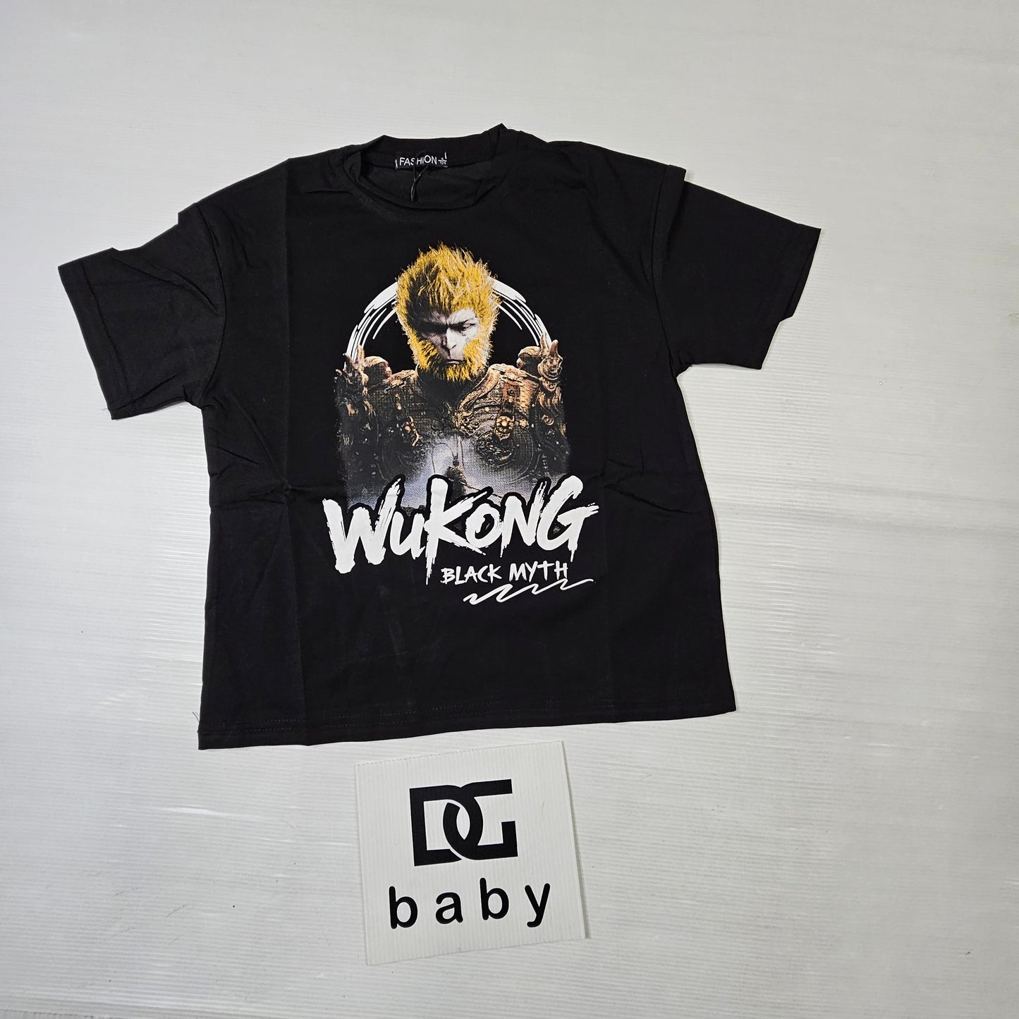 T-shirt bambino “Wukong Street” vestibilità ampia stampa grafica