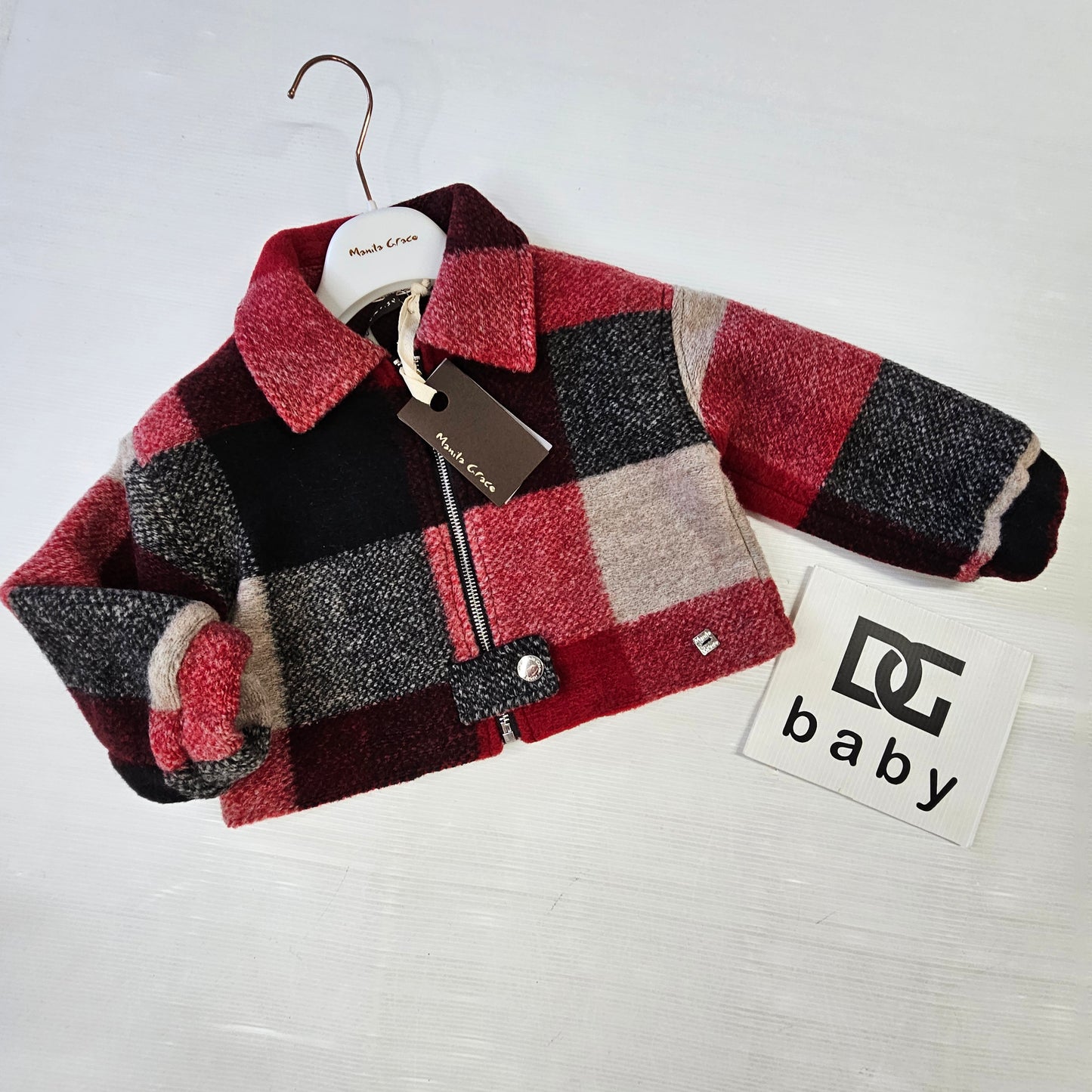 🧥✨Giacca corta quadri 216 Manila Grace