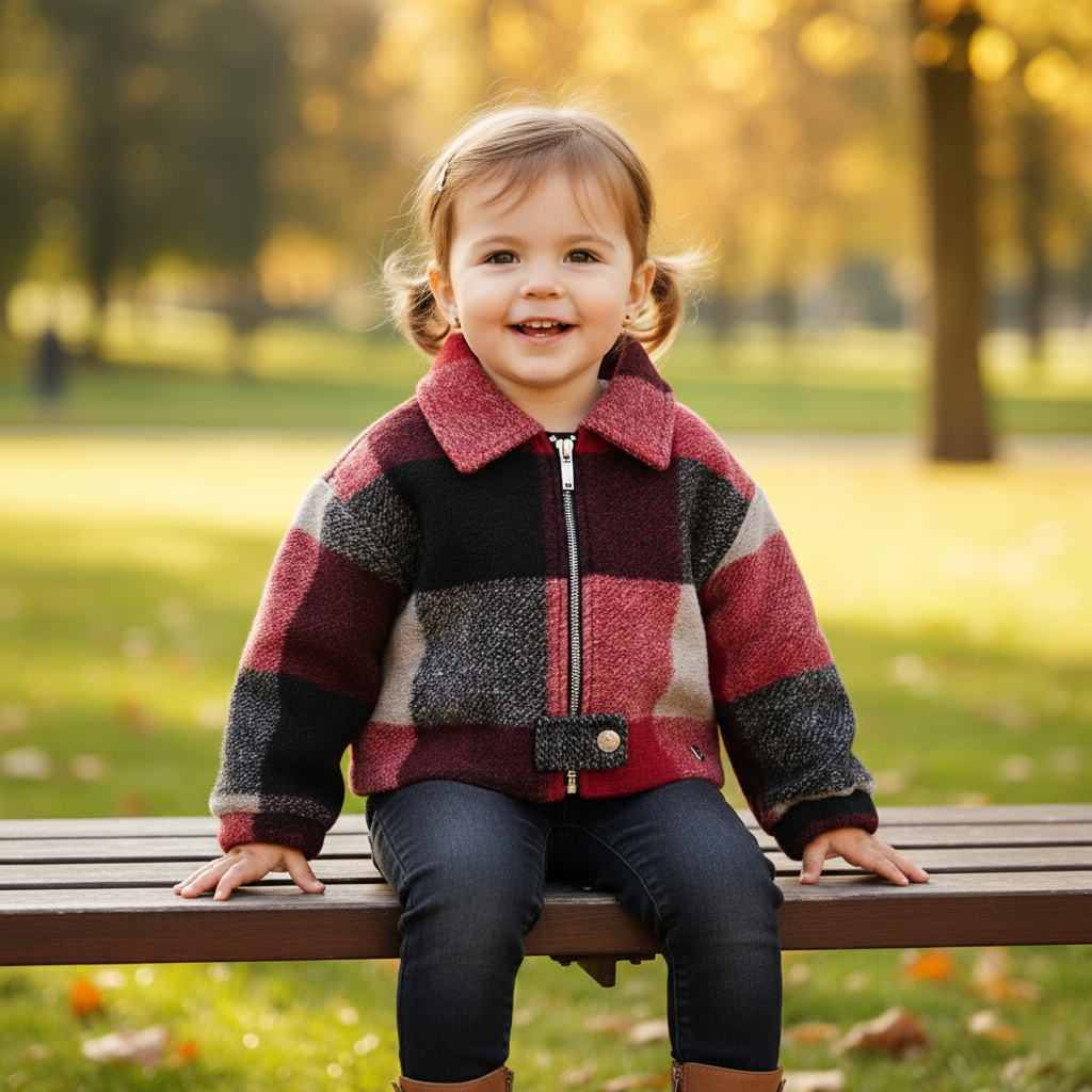 🧥✨Giacca corta quadri 216 Manila Grace