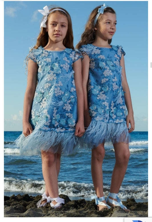 vestitino ragazza G1274 STEFANO CAVALLIERI