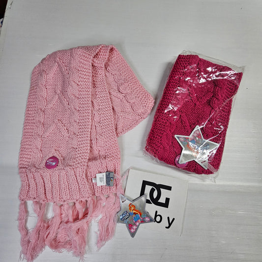 🧣🎀 Sciarpa Invernale Bimba Perla