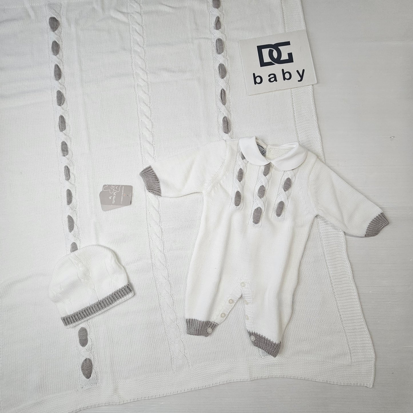 Set Nascita 3 Pezzi Nazareno Gabrielli NG 3488/12 Elegance