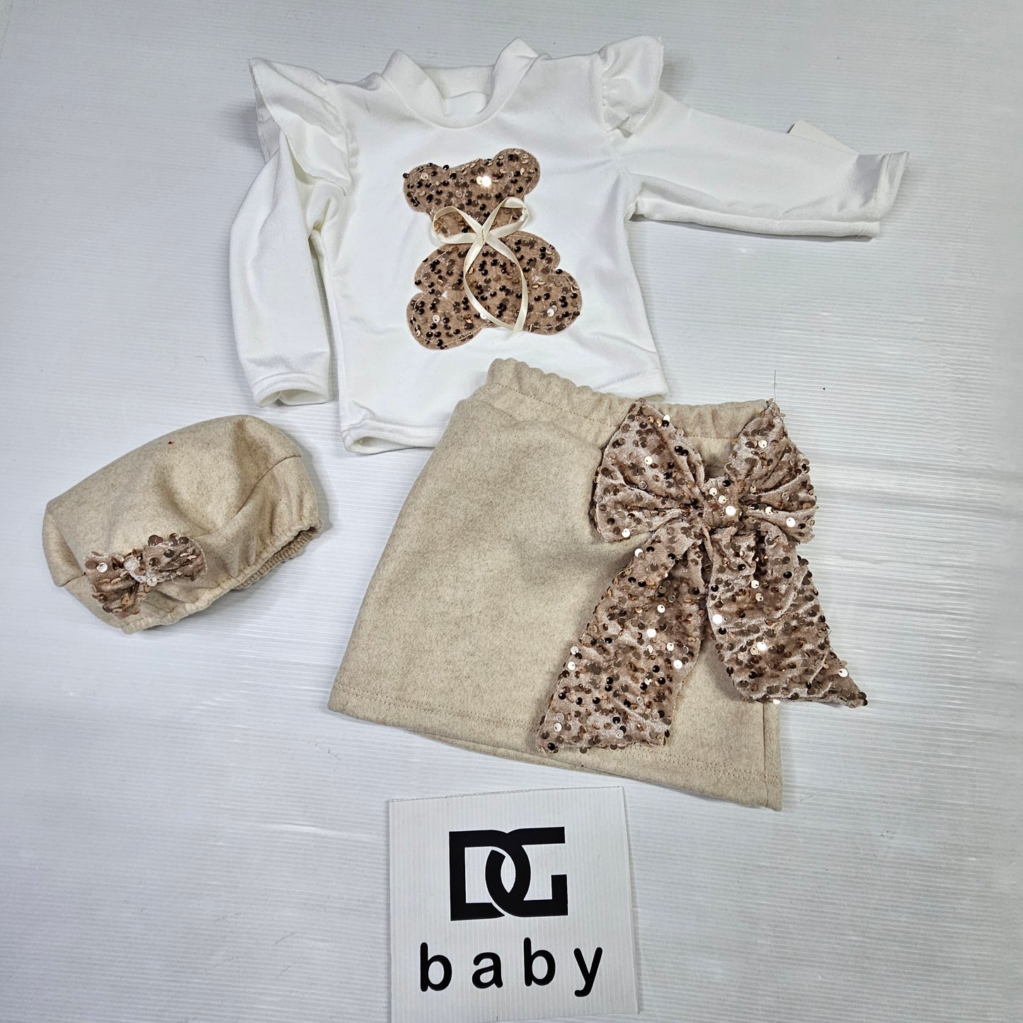 ✨ Completo “Baby Chic” in ciniglia