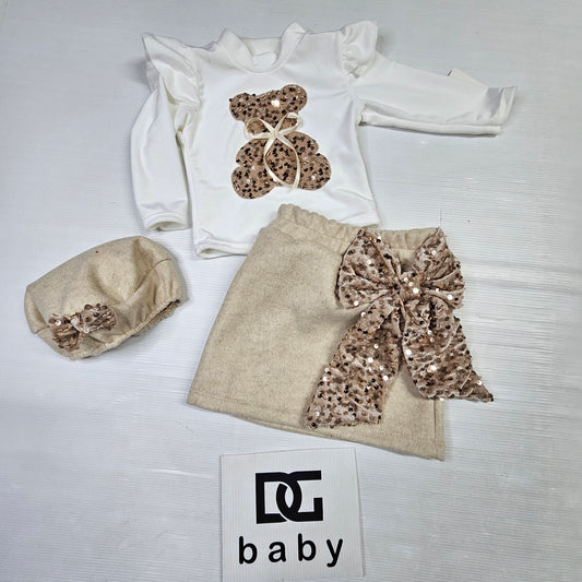 ✨ Completo “Baby Chic” in ciniglia