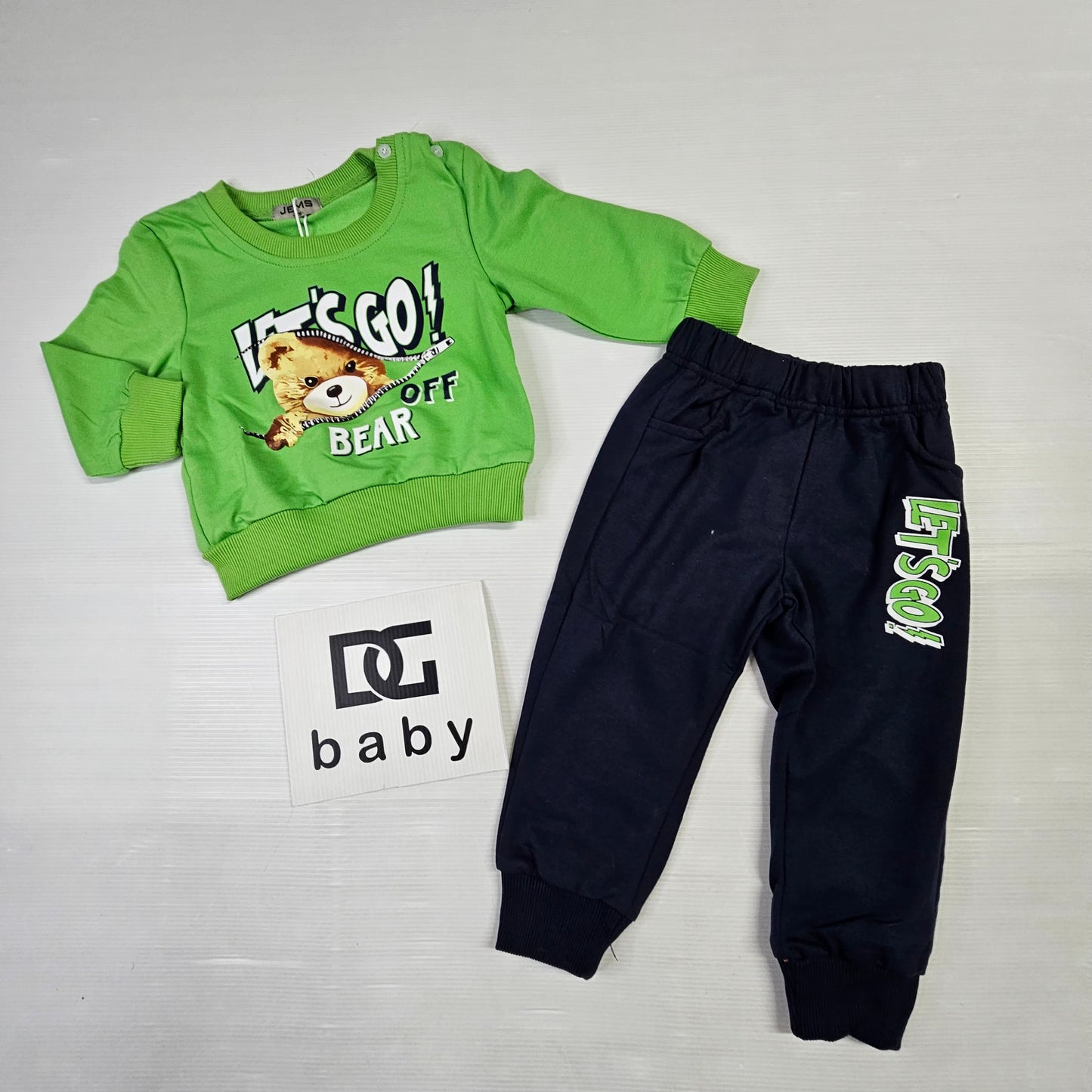 tuta neonato LETS GO