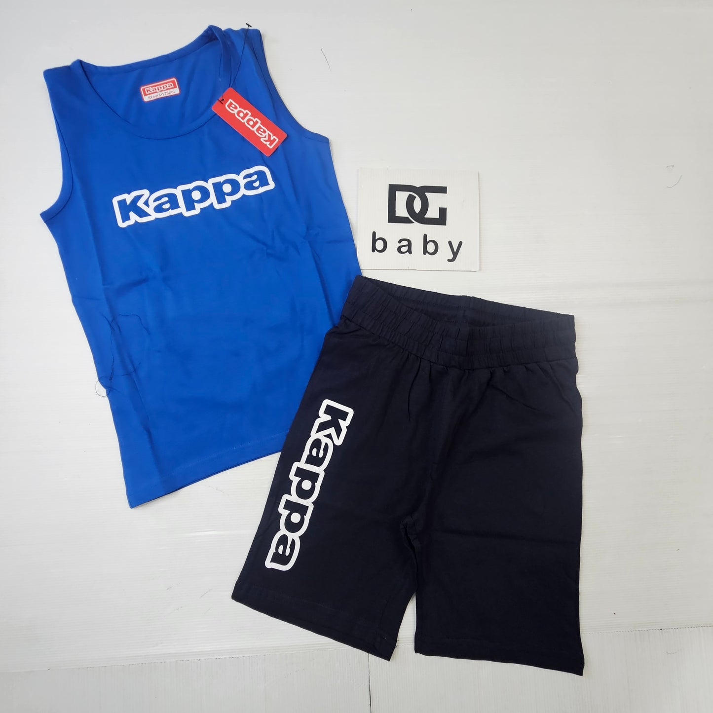 Completo Kappa Sport Bambino Canotta e Bermuda