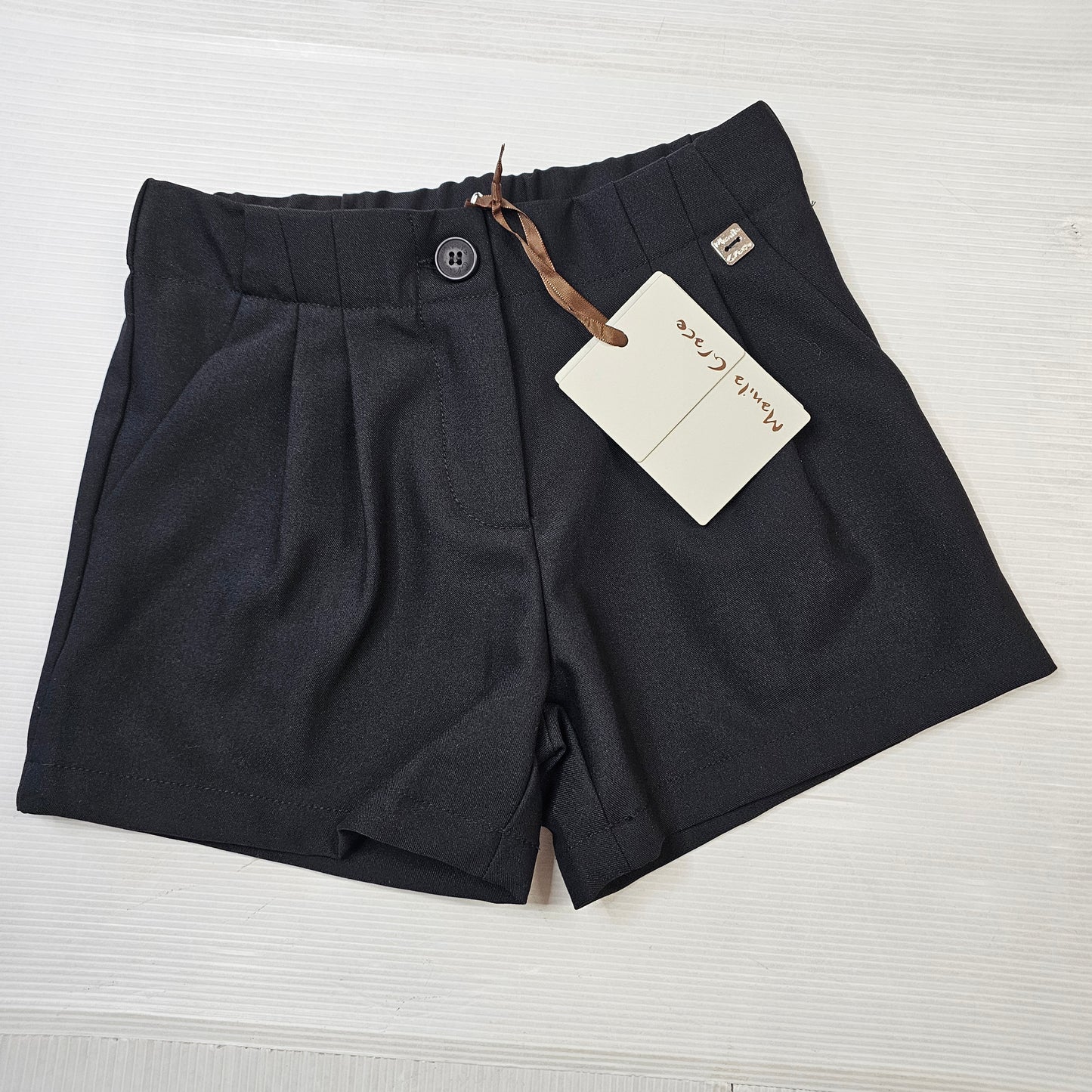 Shorts Eleganti Bambina Manila Grace Nero