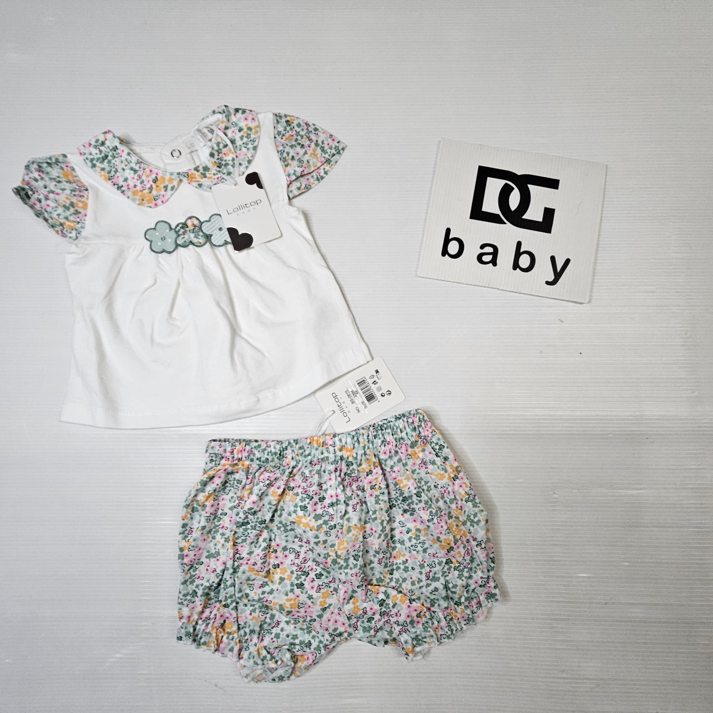Completo Neonata “Dolce Petali”