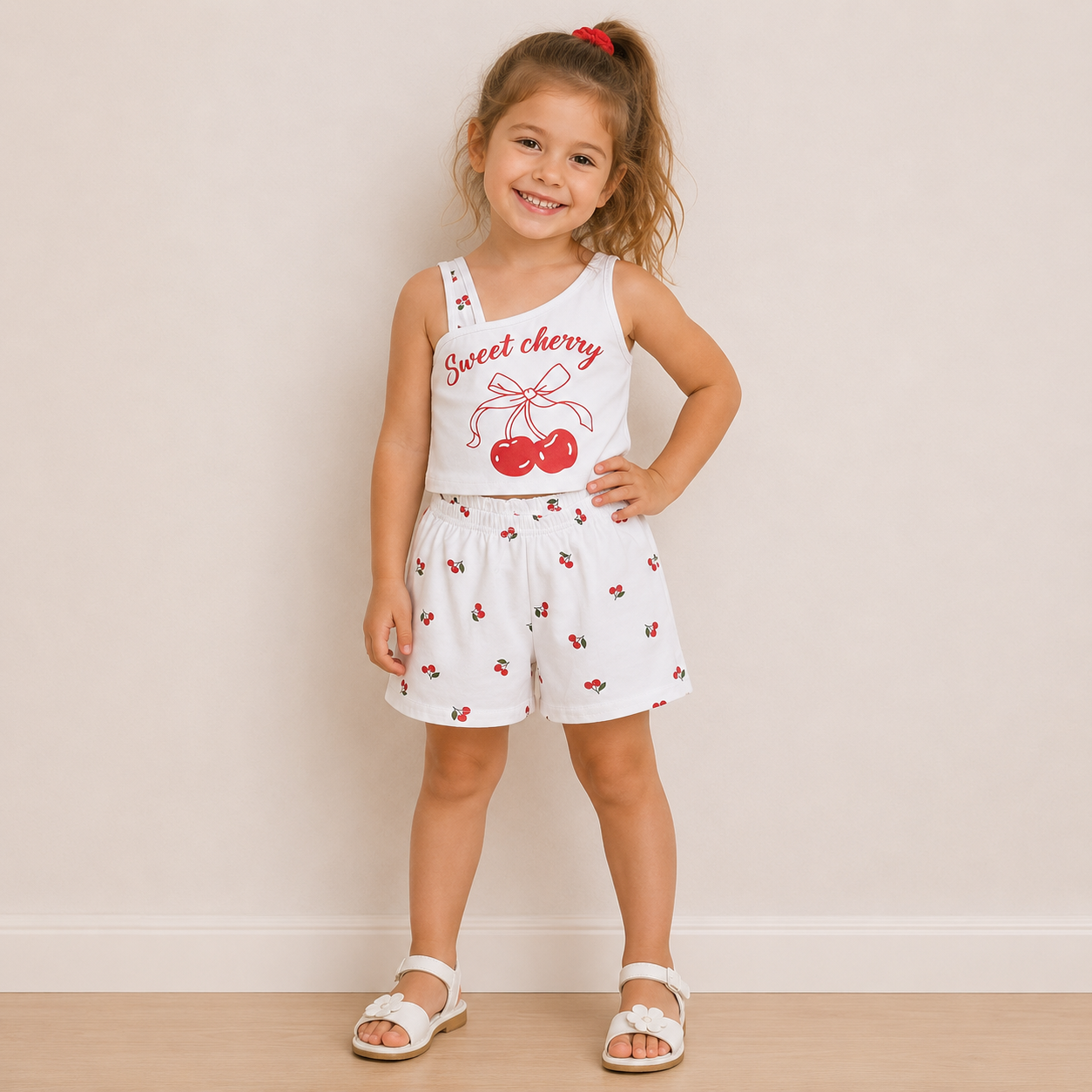 Completo Bambina Sweet Cherry