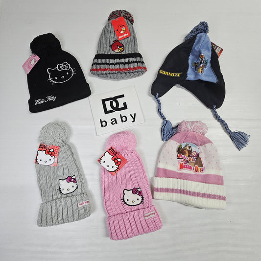 Cappellini Invernali Bimbi & Bimbe – Personaggi Preferiti 🎀🐻🧸