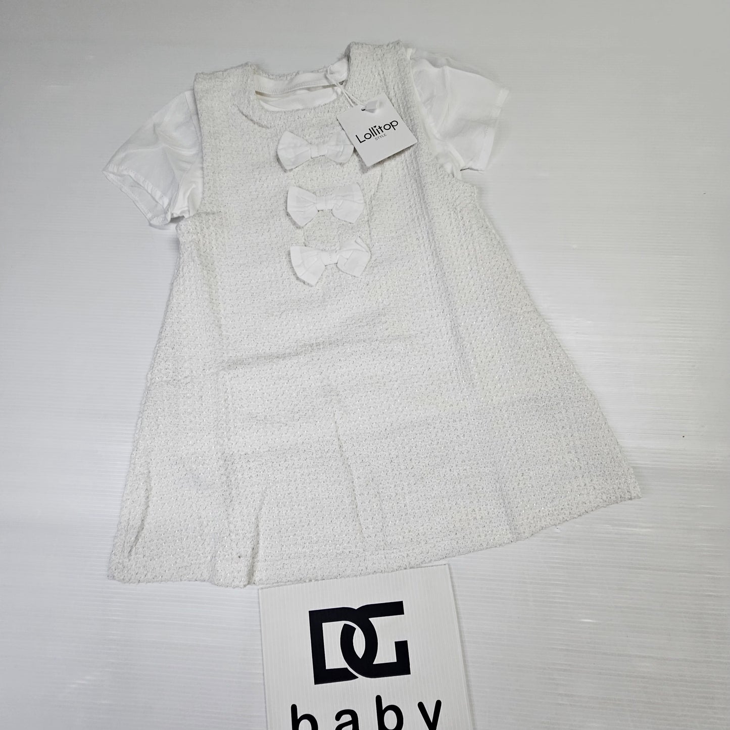 vestitino TRIS FIOCCHETTI LOLLY