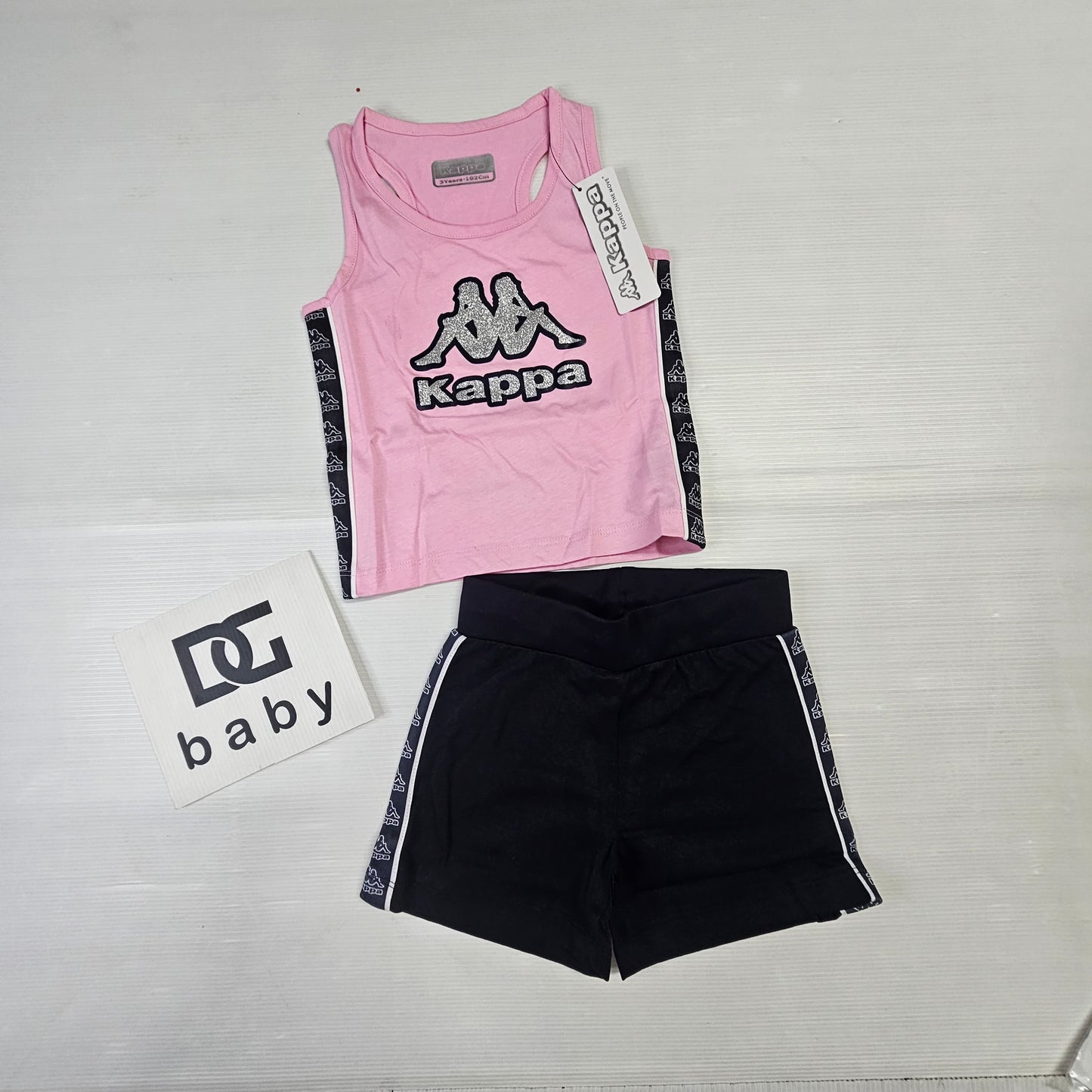 completo bambina PINK KAPPA