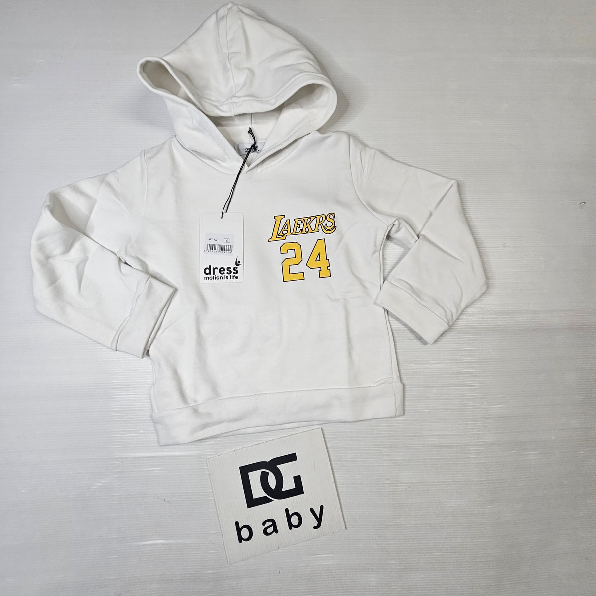 Felpa Bambino 24 con Cappuccio
