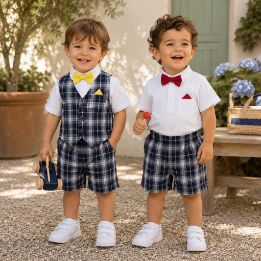 Completo Elegance Quadri Baby