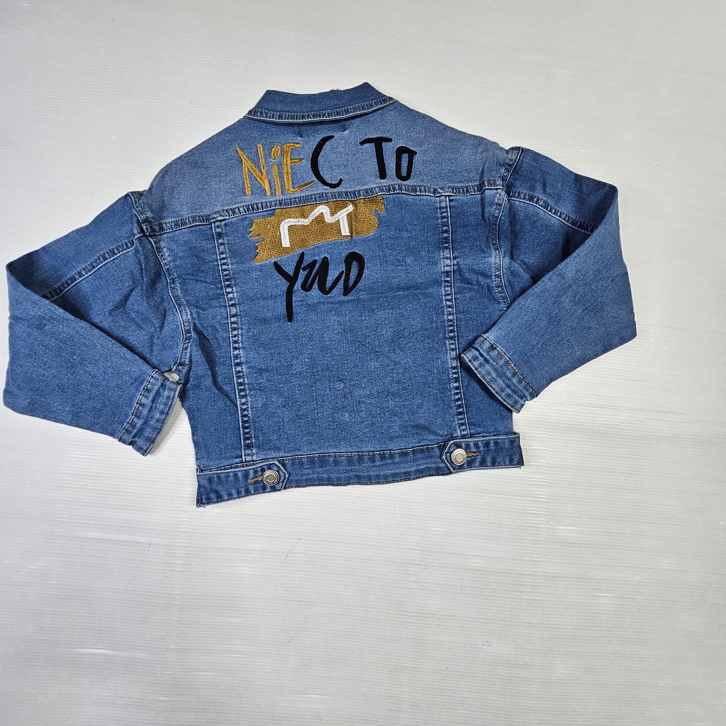 giubbino jeans NICE GIRL