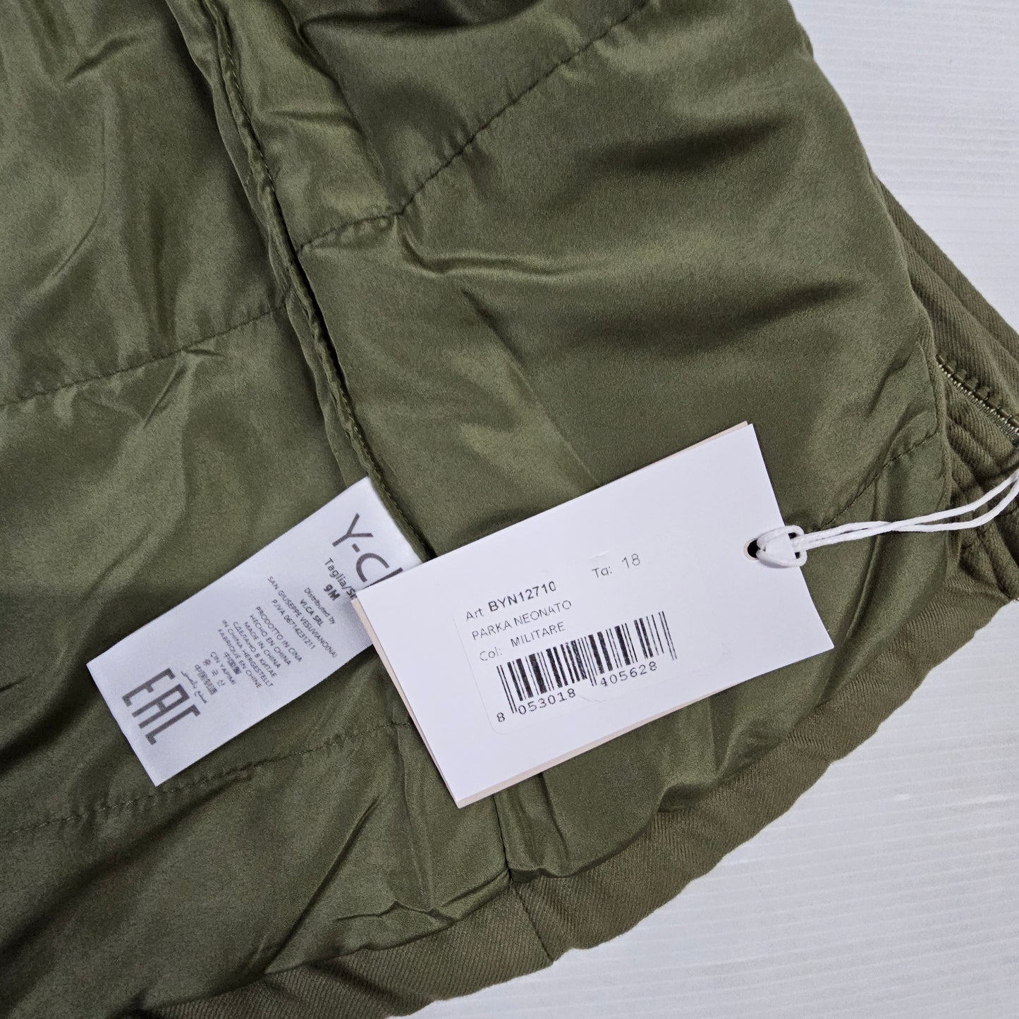 Parka “Piccolo Esploratore” 🧭💚