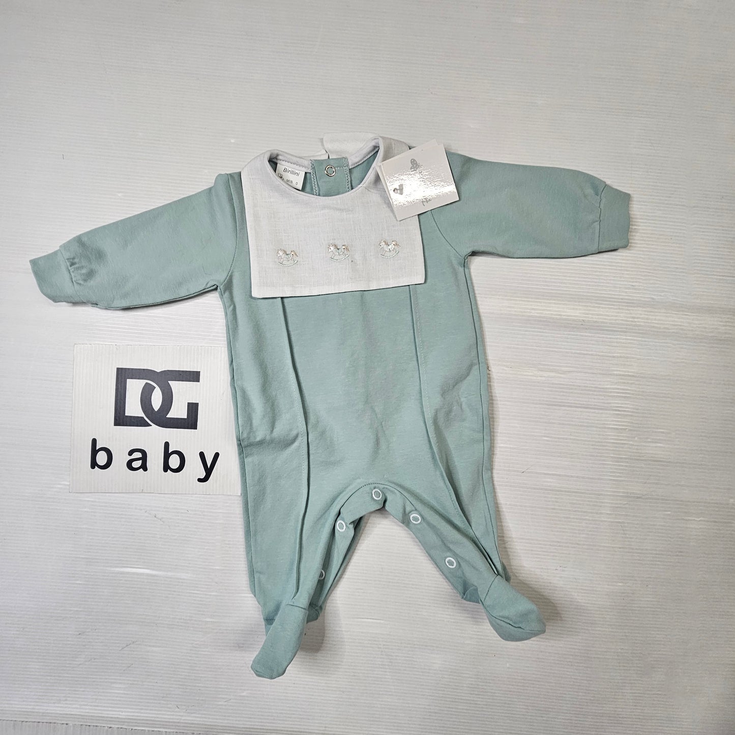 Tutina Neonata “Verde Sogno”  6419🌿🤍
