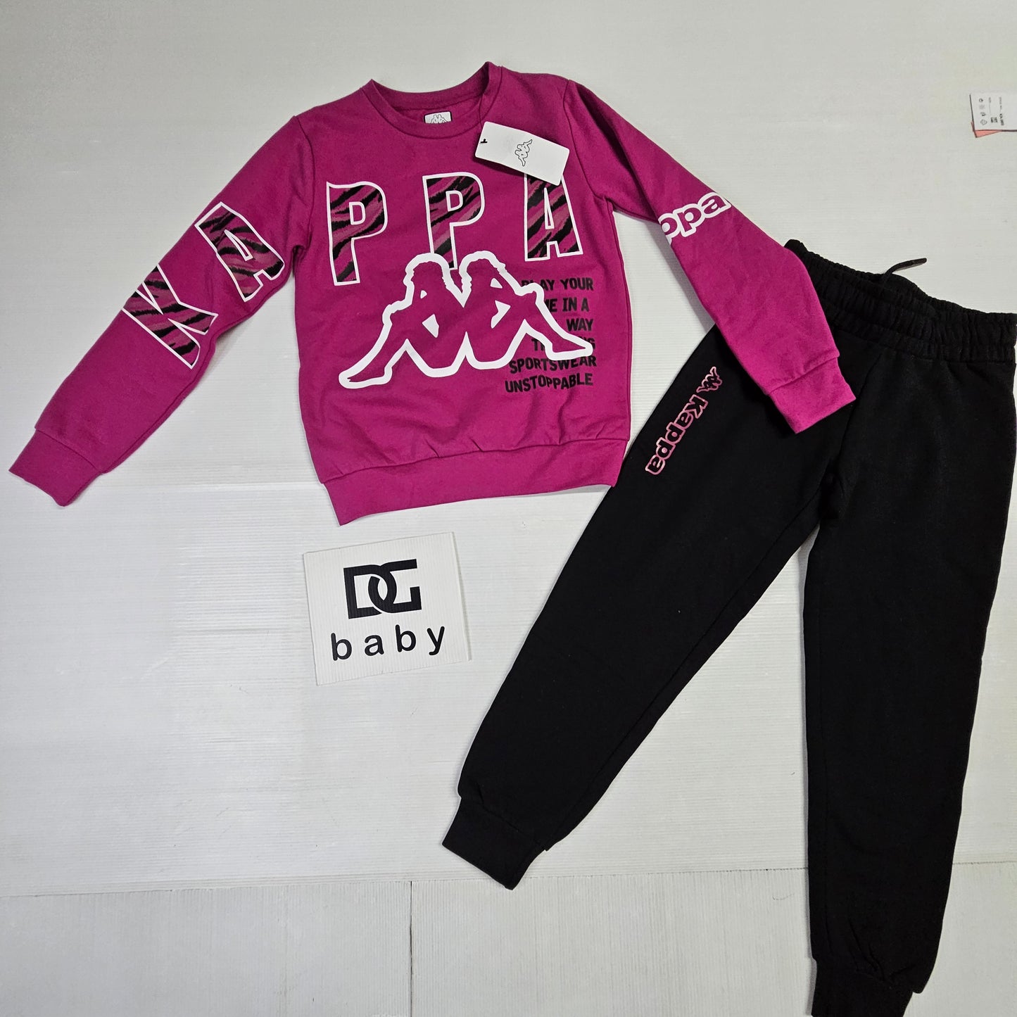 💜 Tuta Kappa Ragazza Fucsia