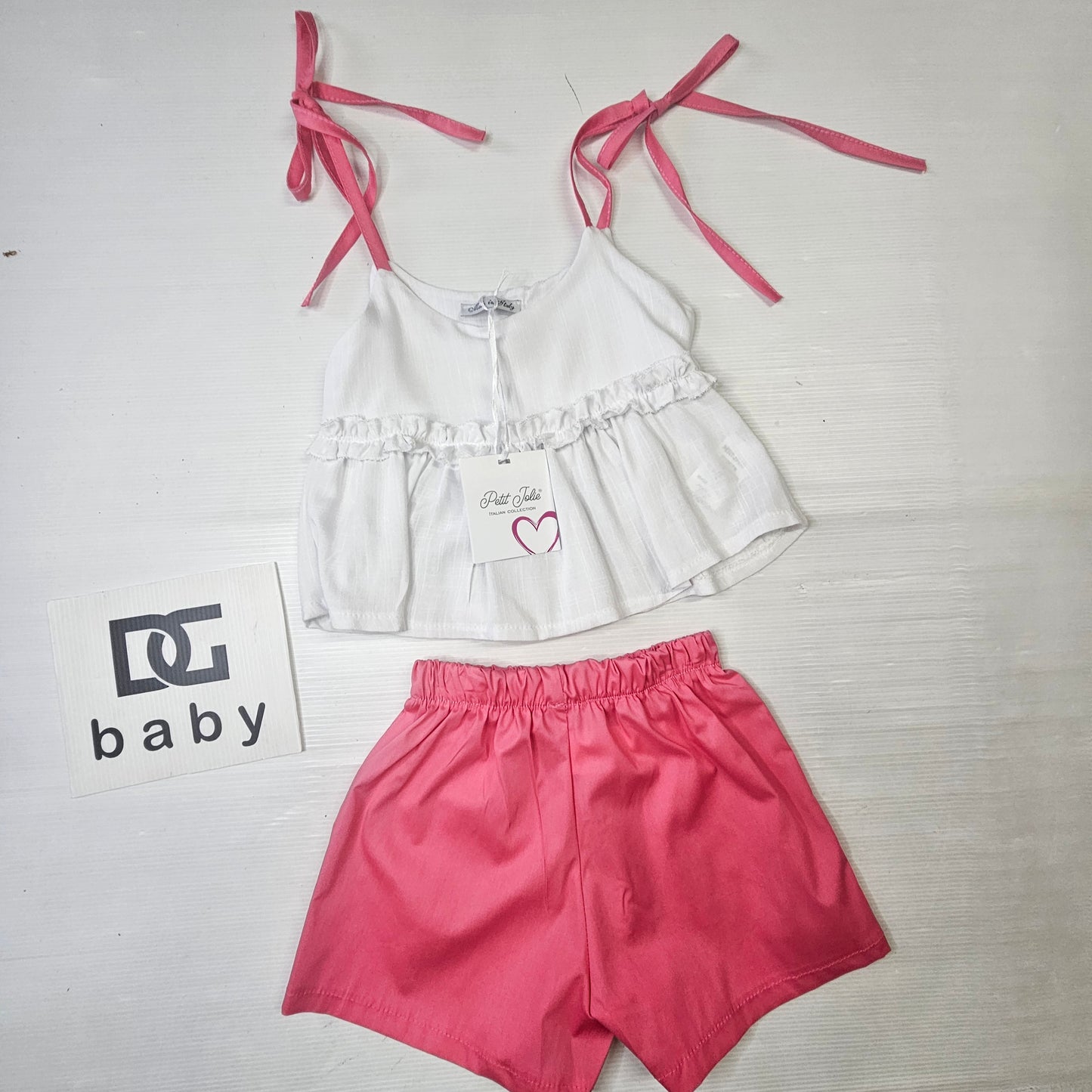 Completo Bambina Pink Summer – Petit Jolie