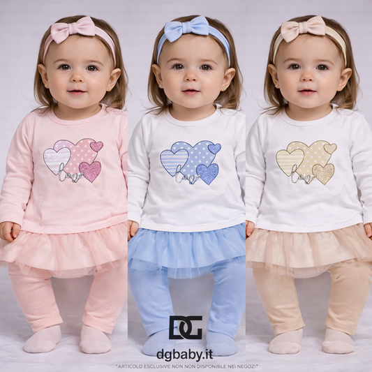 💕✨ Completo Baby Cuori