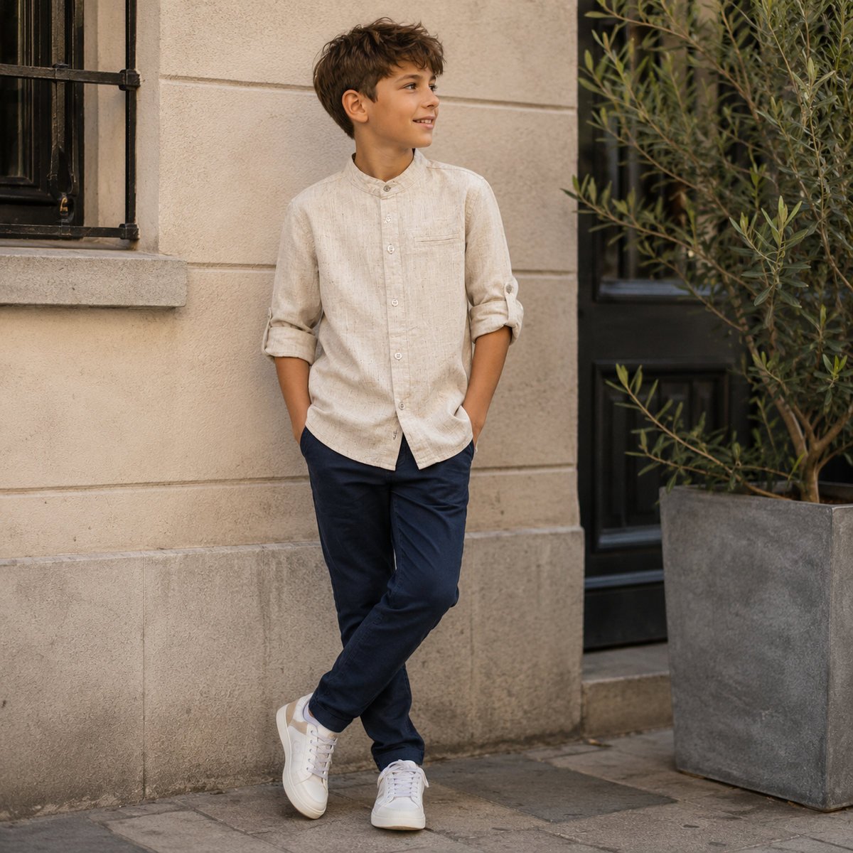 Camicia Bambino Natural Style