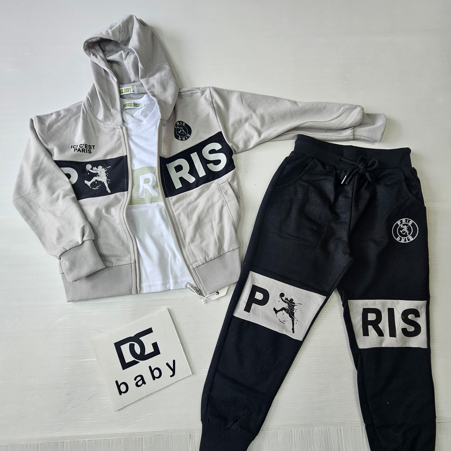 Tuta Bambino Paris 3 Pezzi