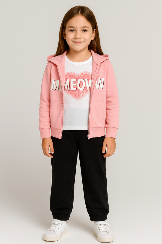 completo MEOW TRE PEZZI