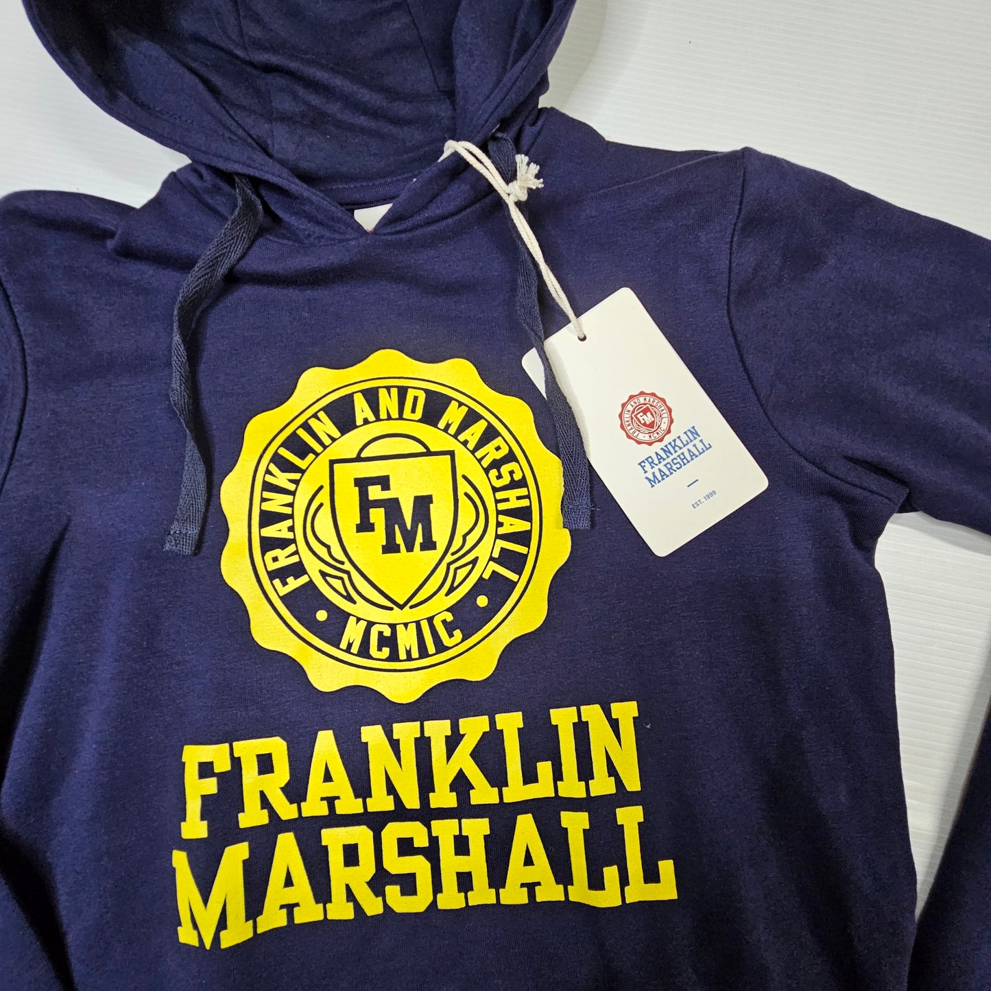 Completo tuta bambina blu con felpa e pantalone – FRANKLIN & MARSHALL