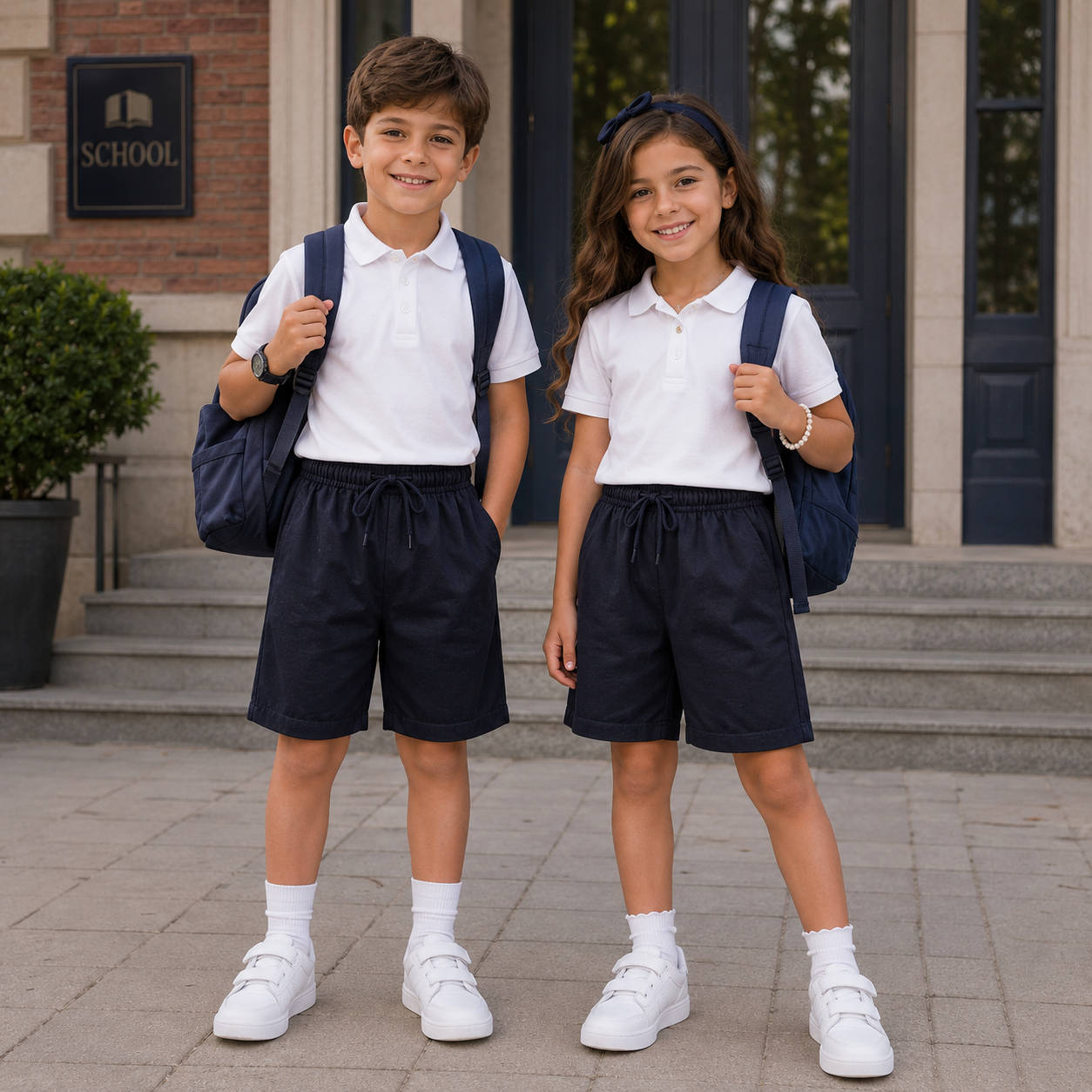 bermuda unisex BLU