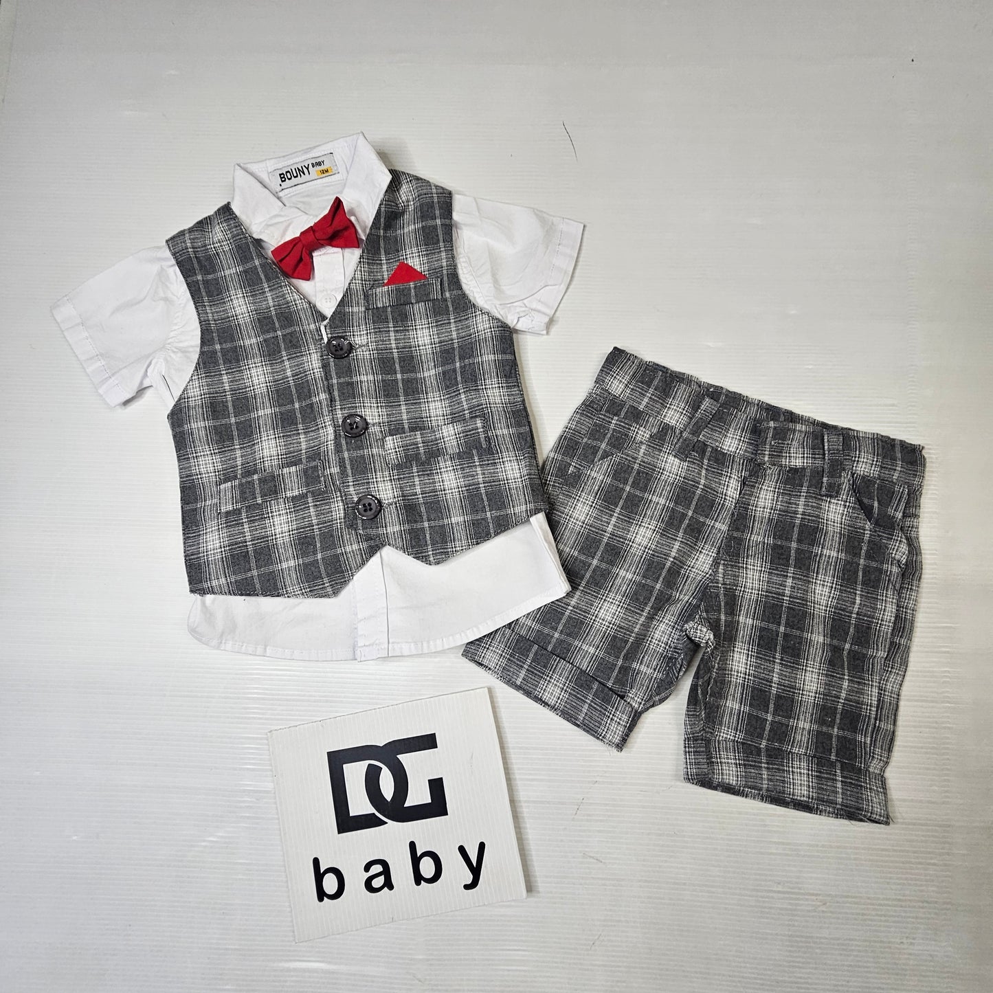 Completo Elegance Quadri Baby