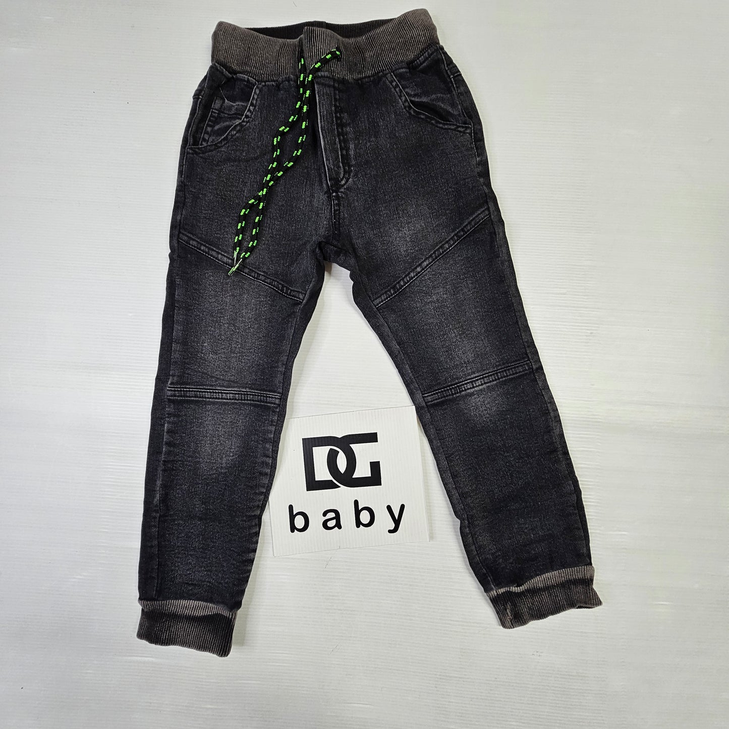 pantalone jeans TEO con molla