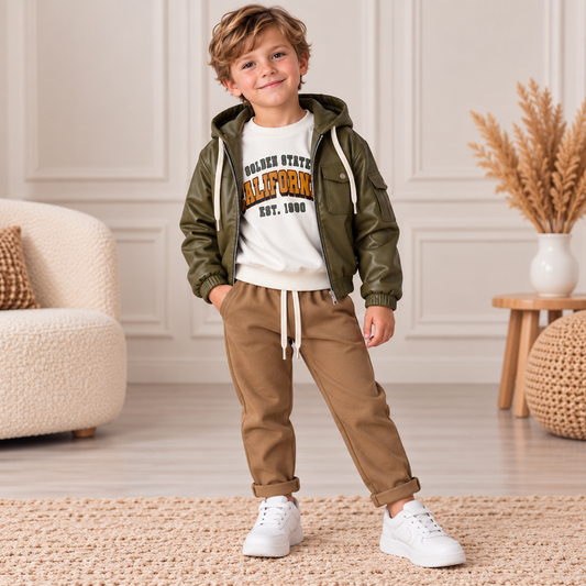 Completo Bambino California con Giubbino