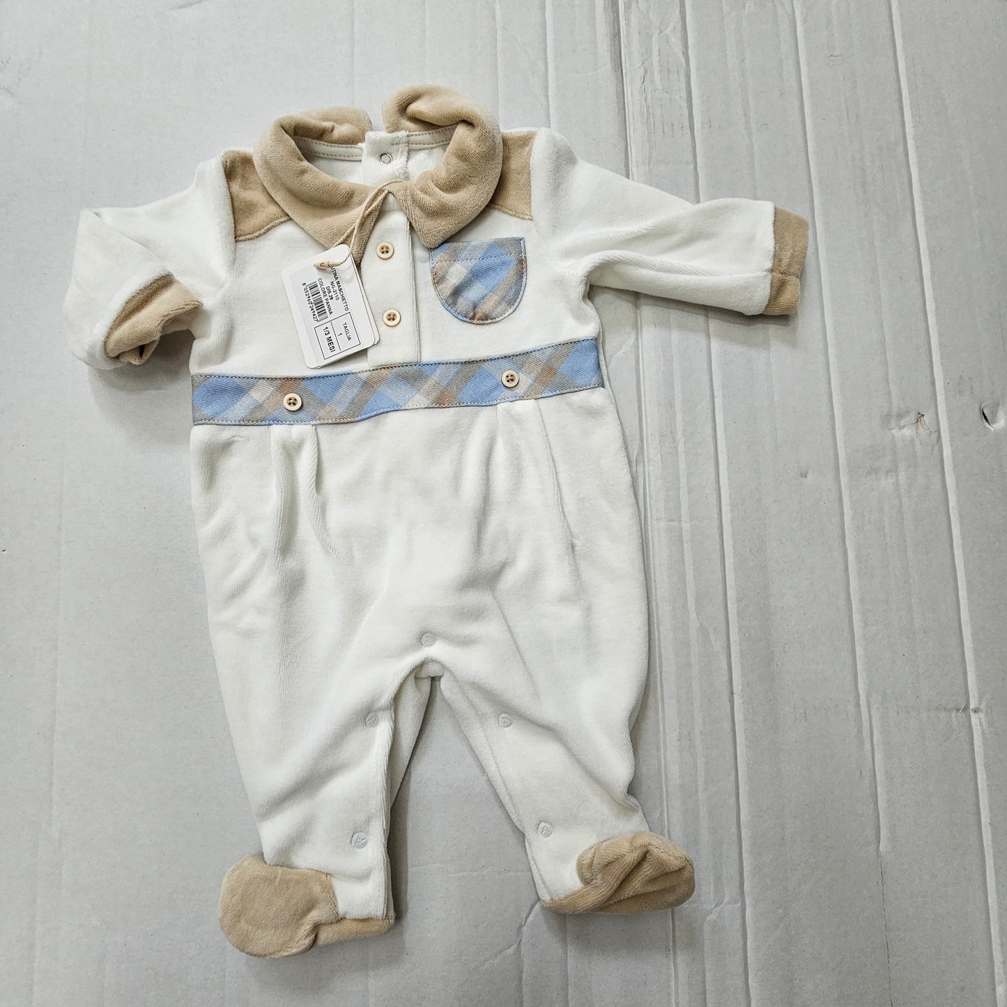 tutina neonato 2110/28 ciniglia